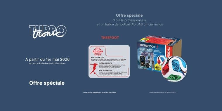 Offre spéciale&nbsp;

Pack de mesure TK55FOOT