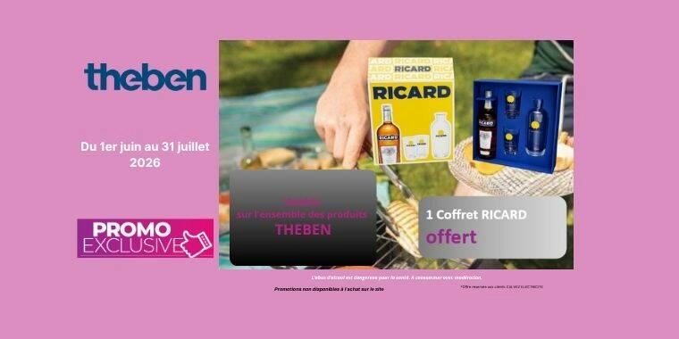 Promo Exclusive

1 Coffret RICARD offert