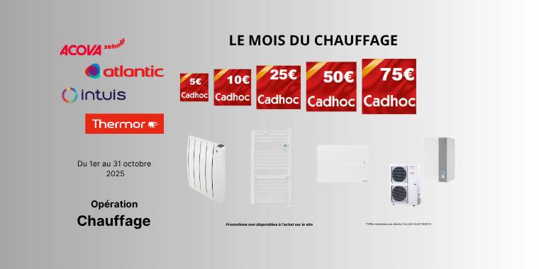 C 'est le mois du chauffage !!!