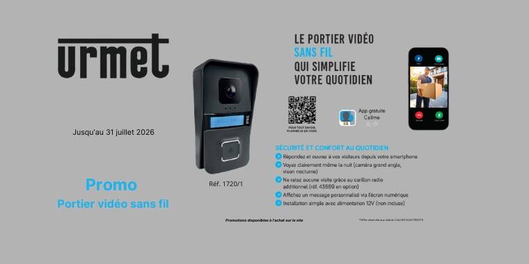 Promo

Portier vidéo sans fil