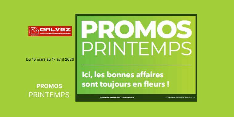 Promos PRINTEMPS